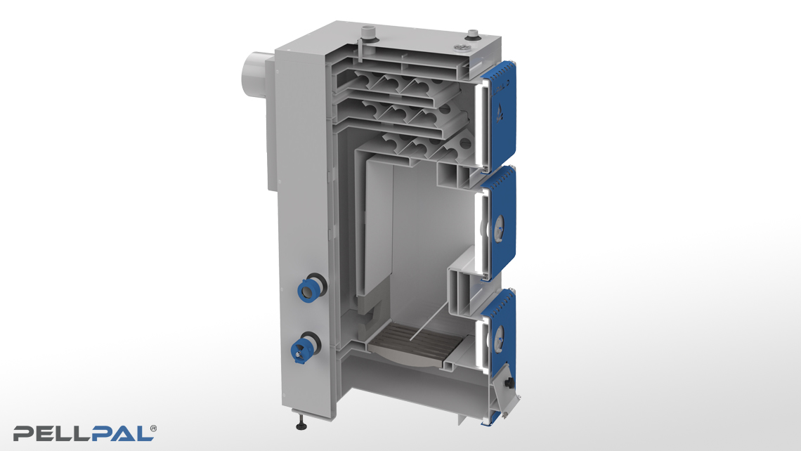 Kocioł PellPal D - Kotły c.o. DERENDA